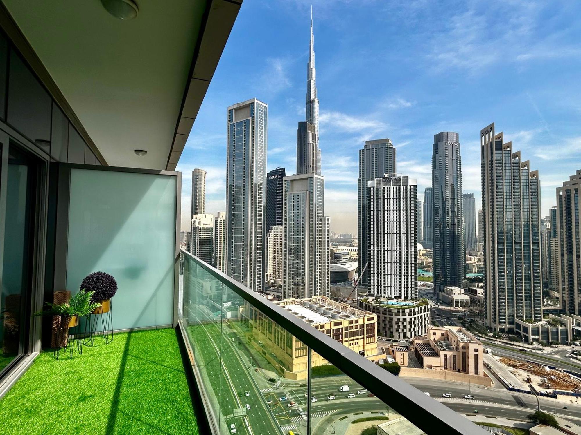 Burj Khalifa Views 2Br With Infinity Pool Downtown Apartment Dubai Exterior foto